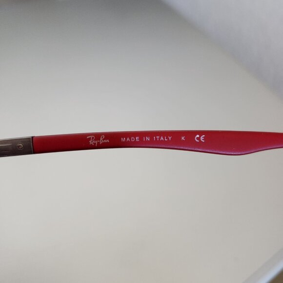 Ray-ban Sunglasses RB4179M Liteforce in Matte Red with Gray gradient (NEW) - Picture 3 of 11